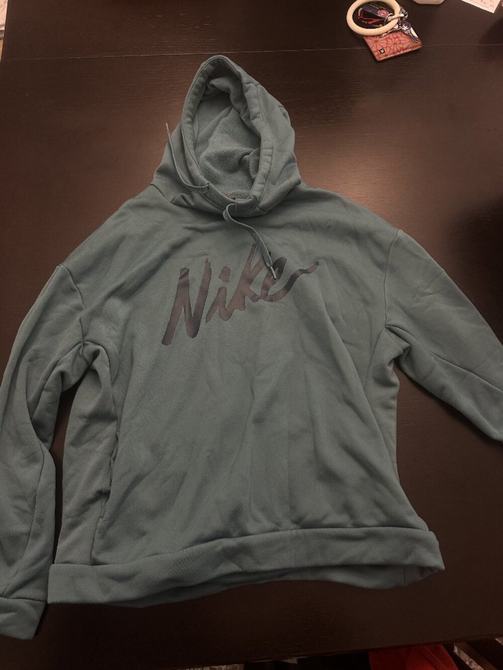 Nike Teal sweatshirt - M